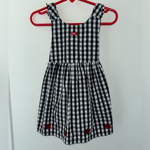Gymboree Other - vintage Gymboree lil lady bug pinafore/bloomer set 12-18 months EUC